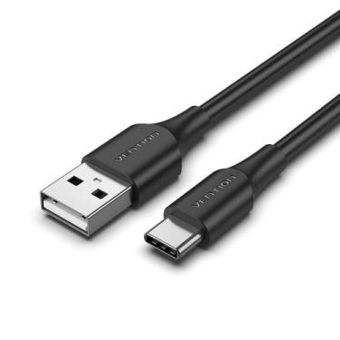 Imagem de Cabo Carregador Usb-A x Usb-C 2 Metros 3A Longo Vention - Bbacomercio