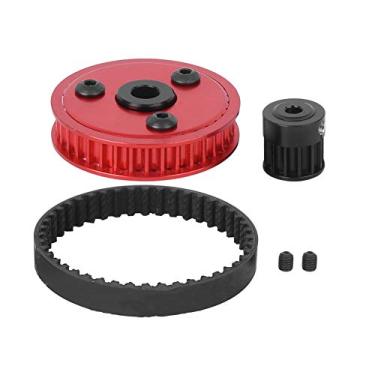 Imagem de Ainoli Borracha Cinto Caixa de câmbio modificada combinação de engrenagens adequada para modelo de carro RC Axial SCX10 (Vermelha)