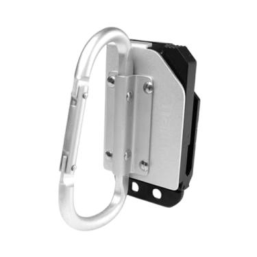 Imagem de MotiveTech Mosquetão para cinto de ferramentas, suporte para chave inglesa, liga de alumínio, portátil, fácil de fixar, gancho para ferramentas, ideal para