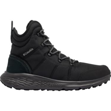 Imagem de Columbia Bota masculina Fairbanks Cityscape Omni-Heat para caminhada, Preto/titânio II, 43
