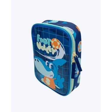 Imagem de Estojo Grande Tubarão Futevôlei Puket 050404144, AZUL MARINHO, UN