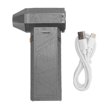 Imagem de LiebeWH Mini Soprador a Jato, Corpo de Alumínio, 200.000 RPM de Alta Velocidade, Ferramenta de Limpeza Sem Fio para Eletrônicos e Interiores de Automóveis