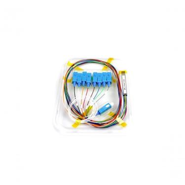 Imagem de Cabo óptico Splitter Evus Plc1x8 Sc-upc 1m G657a1