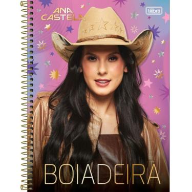 Imagem de Caderno Espiral Universitário 1 Matéria 80 Folhas Ana Castela Tilibra Estampa 1