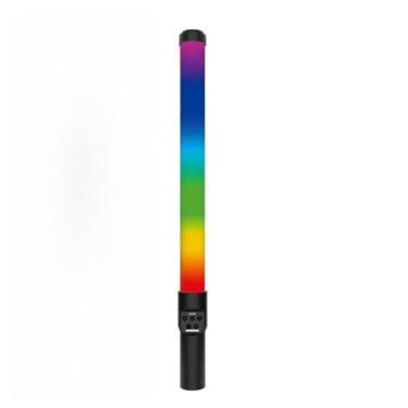 Imagem de Bastão de LED Portátil Profissional RGB e Branco para Foto e Vídeo com Controle de Iluminação + Tripé 2m(Bastão RGB + Tripe 2 Metros)