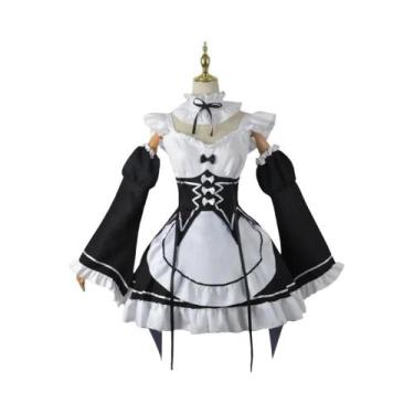 Imagem de Fantasia De Cosplay De Maid Lolita Para Mulheres, Vestido De Festa De 