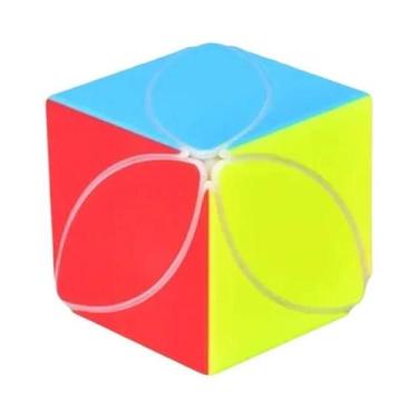 Imagem de Cubo Mágico QiYi Alien 2x2 3x3 4x4 Pirâmide Folha De Bordo Brinquedo E