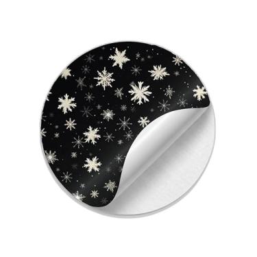 Imagem de Ladrilho Decorativo de Cerâmica Floco de Neve Natalino