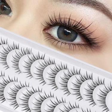 Imagem de Cílios postiços Outopen Manga Lashes Natural Look 10 pares