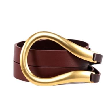 Imagem de EFDNK-HB Cinto feminino espaguete para jeans, calças, saias, cinto ajustável adequado para roupas casuais femininas, Uma cor, tamanho �nico