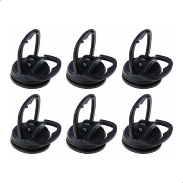 Imagem de Kit 6 Puxador Ventosa Reparo Lataria Carro Amassado Sucção - Darujo