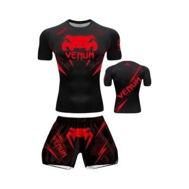 Imagem de Conjunto De Shorts Esportivos De Manga Curta Para Homens E Mulheres UF