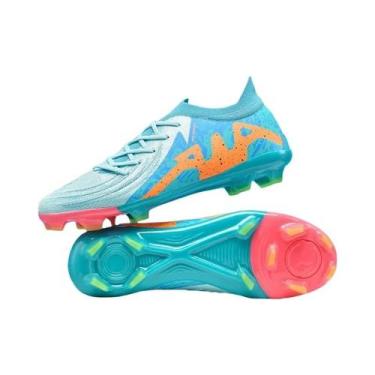 Imagem de Chuteiras De Futebol Masculinas Ultraleves Para Gramado, Botas De Fute