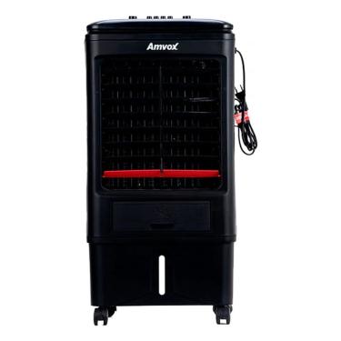 Imagem de Climatizador De Ar Amvox Umidifica E Ventila 18L Preto 220V