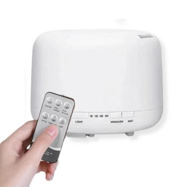 Imagem de Difusor Aromatizador Umidificador Led 300 ml Com Controle - Luatek