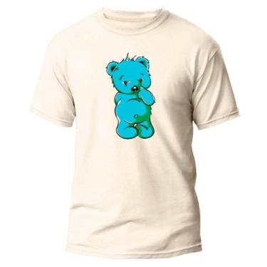 Imagem de  Camiseta Algodão Premium Estampa Digital Ursinhos Carinhoso - Pavesi,
