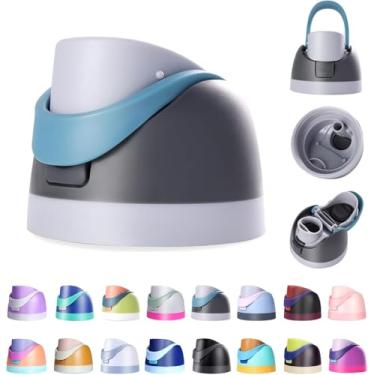 Imagem de Branbox Tampa de substituição para Owala Freesip, compatível com Owala Cup 473 ml, 680 g, 947 ml, 1,134 g, tampa superior de garrafa de água com um botão para Owala Freesip, à prova de vazamento