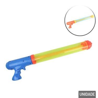 Imagem de Bazuca Plástica Lança água 52cm Super Jato Color - Tudo em Caixa - ARK