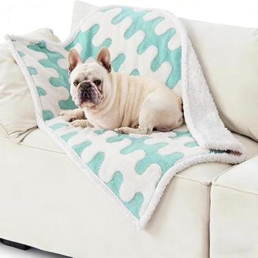 Imagem de Cobertor impermeável para animais de estimação, cobertor líquido à prova de xixi, flanela dupla face e protetor de móveis de chenille para cães pequenos, médios e grandes, gatos, sofá, cama, caixa (40