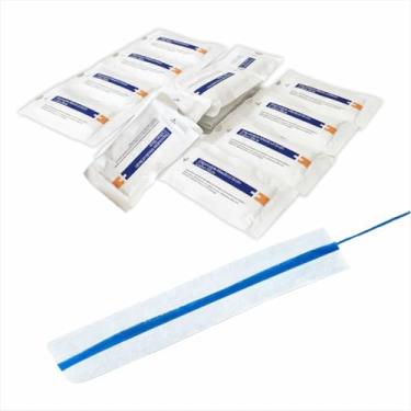 Imagem de Rissóis neurocirúrgicos para neurocirurgia, otorrinolaringologia, procedimentos oftálmicos e microcirúrgicos, embalados individualmente estéreis, 2,5 cm L x 7,5 cm C, pacote com 200