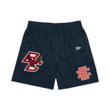 Imagem de Bermuda Casual De Verão Para Homens Com Estampa Floral Em Malha Para A