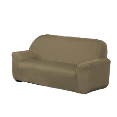 Imagem de Conjunto de três capas para sofá Elegante e encantador capa para sofa de 3 lugares，manta de sofa，capa para sofá 2 e 3 lugares(AVELÃ)