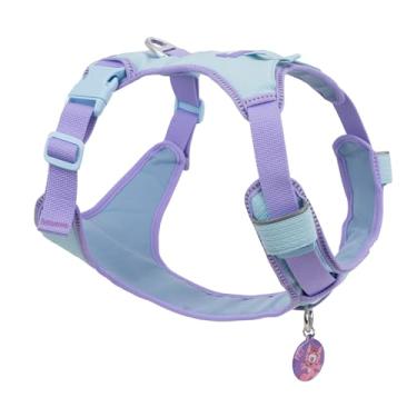 Imagem de PawView Peitoral para cães PP, colete leve para animais de estimação com etiqueta de identificação, ajustável, refletivo, sem puxão, 2 acessórios de coleira e 2 fivelas, para corrida, caminhada, PP