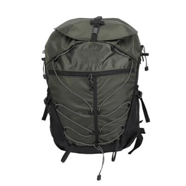 Imagem de Jiawu Mochila de Caminhada para Mulheres e Homens, Mochila de Hidratação 35L para Viagens, Mochilas de Viagem à Prova D'água, Dobrável para Caminhadas Ao Ar Livre, Caminhada (DO Verde)