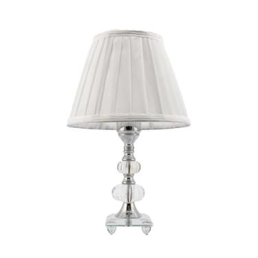 Imagem de Abajur Cristal Bivolt 35cm Mesa Quarto Sala(208)