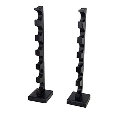 Imagem de NANGOPOP Suporte de varinha mágica de madeira de 6 camadas - comporta seis varinhas