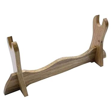 Imagem de U5GAAALPPQ9 Acessórios de mesa Suporte para exibição de espada Samurai Espada Katana Wakizashi Suporte de Espada