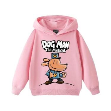 Imagem de Moletom Com Capuz Infantil DOGMAN, Roupas De Cachorro Detetive Com Est