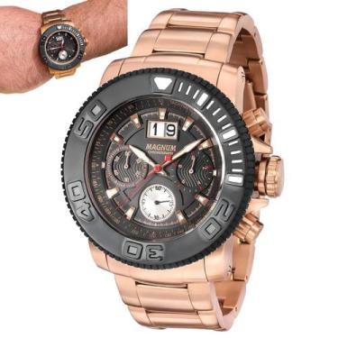 Imagem de Relógio Magnum Masculino Original Cronógrafo Esportivo Qtz