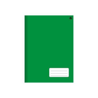 Imagem de Caderno pequeno costurado Capa Dura  Verde - ANIMATIVA