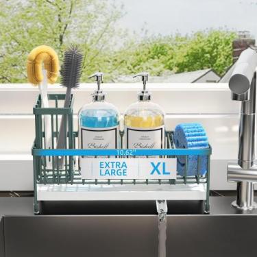 Imagem de Organizador para Fregadero de Cocina Moforoco XL 27 cm Antióxido