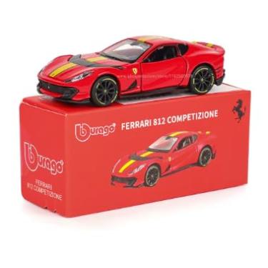Imagem de Miniatura Escala 1:64 Ferrai 812 Modelos De Carros Brinquedo Infantil Para Meninos Presentes