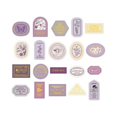 Imagem de Adesivos De Selagem Retro Escrevíveis, Caixa Com 40 Peças, Mr. Paper, 