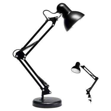 Imagem de Luminaria Articulada Garra Mesa Regulavel Escritorio