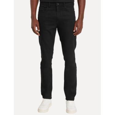 Imagem de Calça Aramis Jeans Masculina Slim Black Kombat Preta Tamanho:44, 44