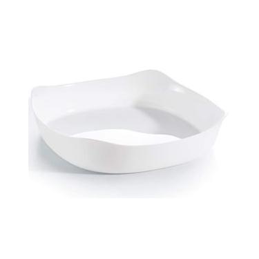 Imagem de Travessa de Vidro Smart Cuisine Carre 29cm Luminarc Branca