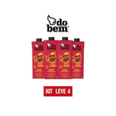 Imagem de Suco De Maça 100% Do Bem 1L - Kit 4 Unidades
