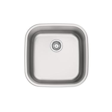 Imagem de Cuba Tramontina Aria Maxi 40 BS Prime em Aço Inox Acetinado 40 x 40 x 20 cm com Válvula