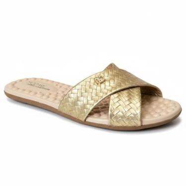 Imagem de Sandália Chinelo Rasteira Slide Feminina Modare Palmilha Conforto Tira