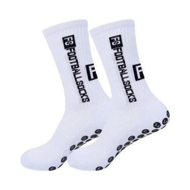 Imagem de Meias Esportivas Antiderrapantes Masculinas Para Futebol E Basquete, C