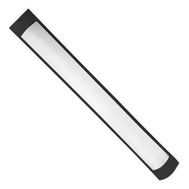 Imagem de Luminária LED Sobrepor Slim Linear 45W 150cm Cor Preta Elgin