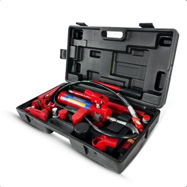 Imagem de Esticador Hidráulico 4 Toneladas Kit 14 Peças para Funilaria Alinhamen