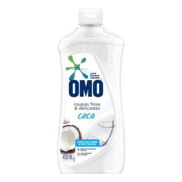 Imagem de Lava-roupas Líquido Omo Roupas Finas E Delicadas Coco 450ml