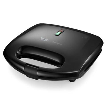 Imagem de Sanduicheira E Grill Brunch Time 800W 2 Em 1 Elgin Preto