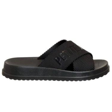 Imagem de Chinelo Slide Feminino Smash Preto Petite Jolie PJ6812II, 37