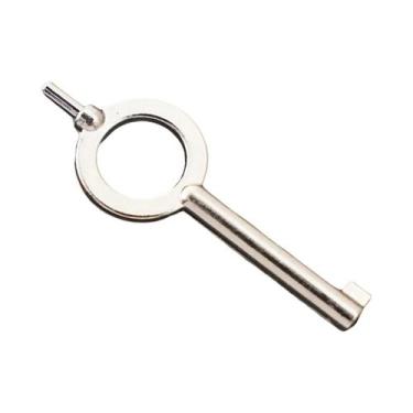 Imagem de Chave Universal Plana Em Aço Inoxidável Para Cadeado De Algemas Estilo